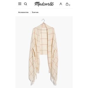 Madewell cape scarf